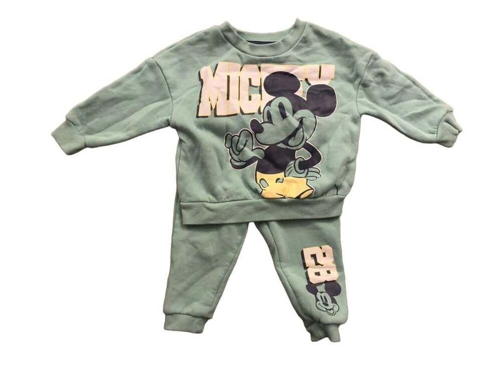 Mickey Toddler Boy 2pc hoodie and Pant Set, Sizes 18M